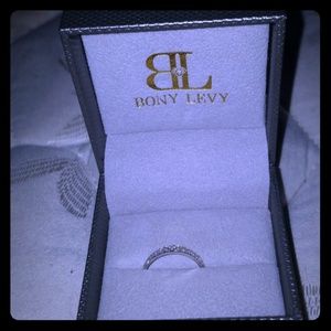 Bony Levy 18k White gold Diamond band